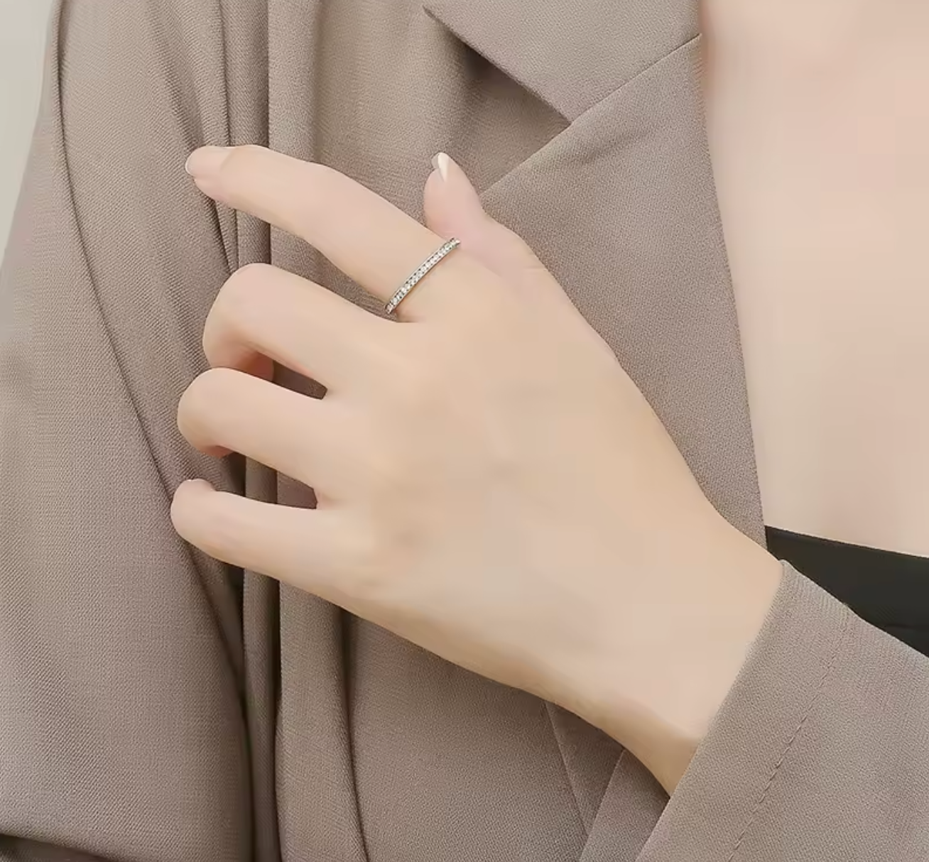 Delicate Sparkle with Modern Elegance